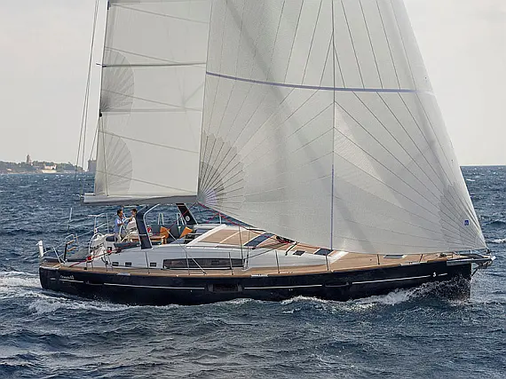 Avec équipage Sail boat Oceanis 60 Tourbillon - détails